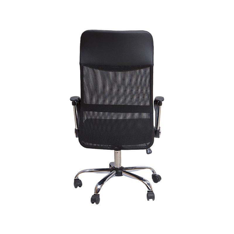 Chaise de bureau réglable de maille de barre d'essence forte de stabilité noire